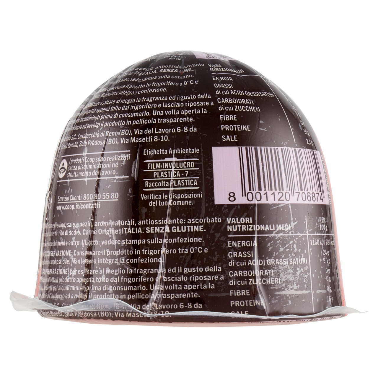Mortadella a trancio 500 gr - Immagine 101