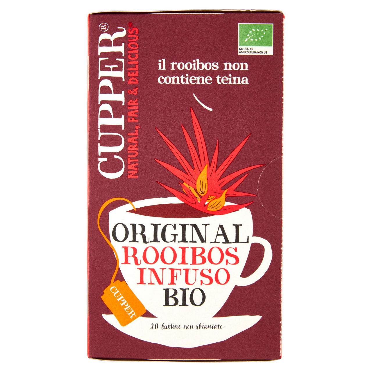 Infuso rooibos bio 20 filtri
