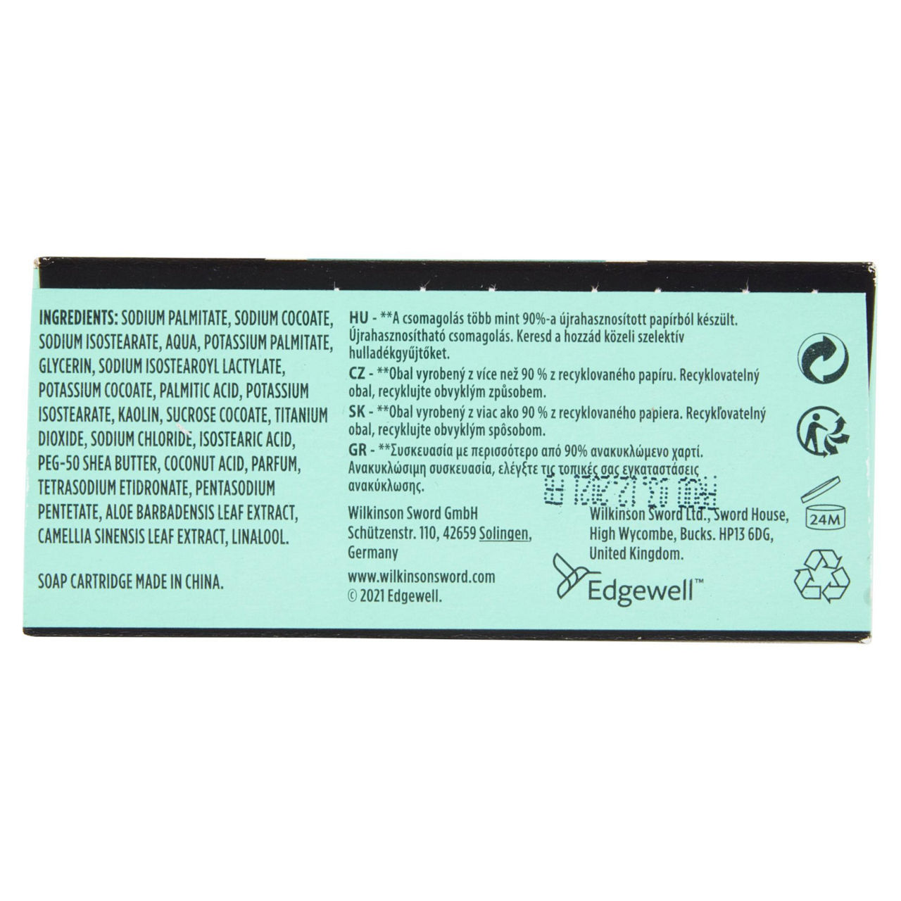 Lame di ricambio wilkinson intuition per rasoio sensitive care pz.3 - Immagine 11