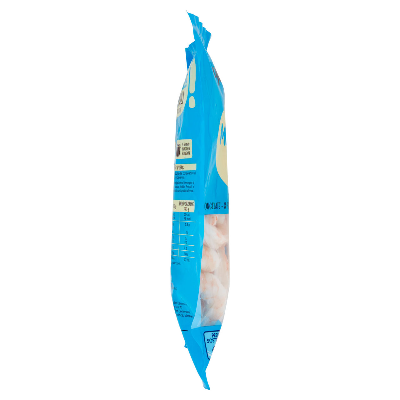 Code di mazzancolle Tropicali sgusciate scottate e surgelate 250 gr - Immagine 41