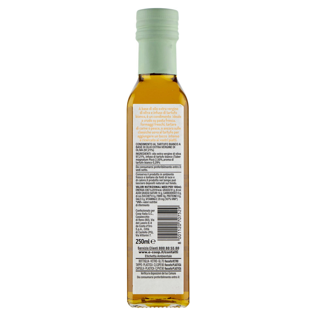 Condimento a base di olio extravergine di oliva aromat. tartufo coop ml250 - Immagine 11