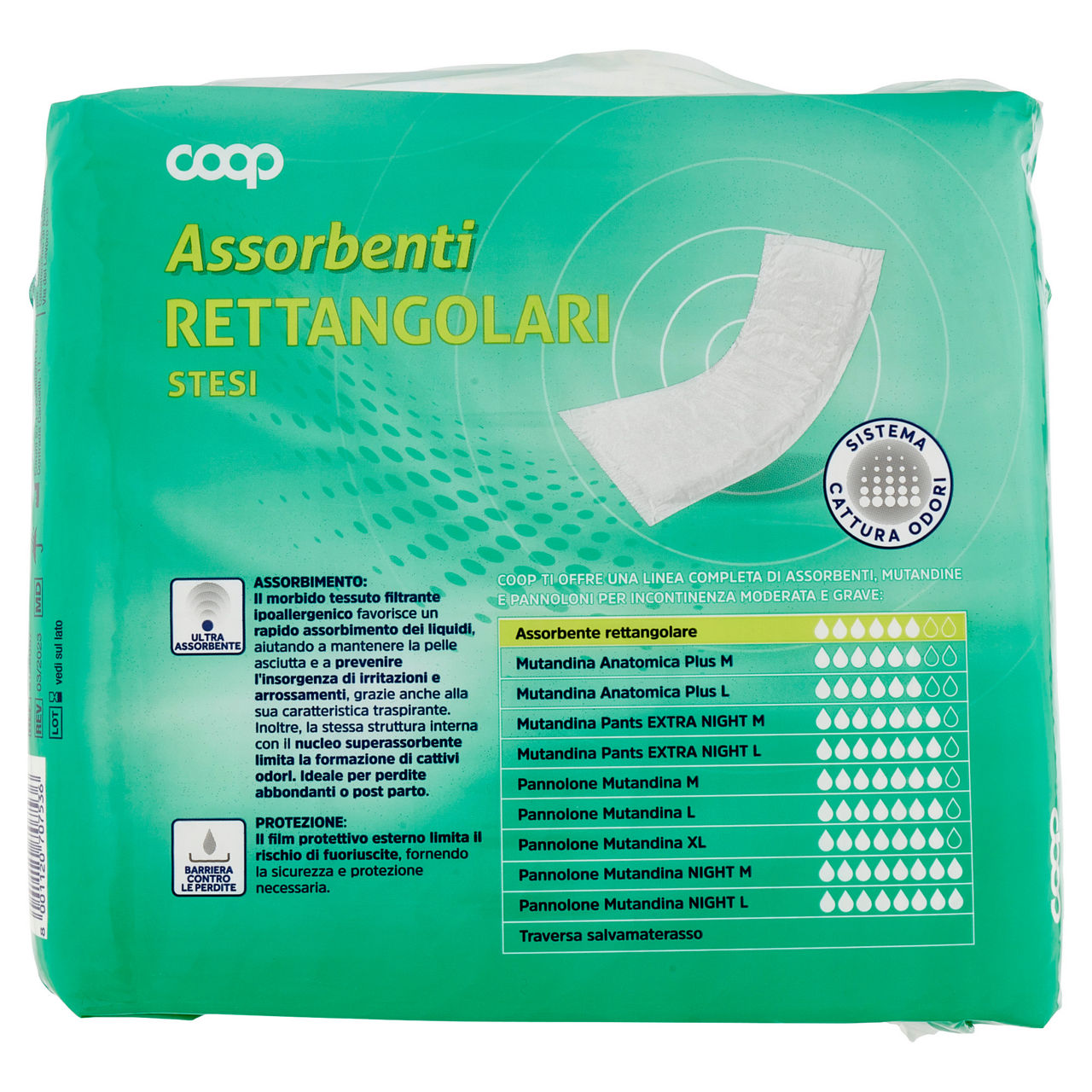 Assorbenti per incontinenza rettangolari 24 pz - Immagine 41