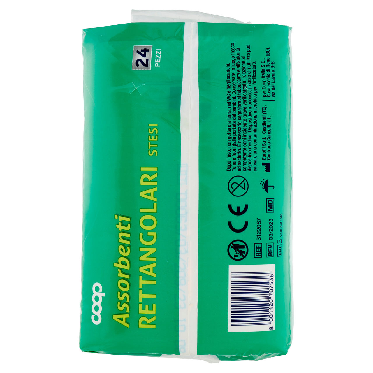 Assorbenti per incontinenza rettangolari 24 pz - Immagine 51