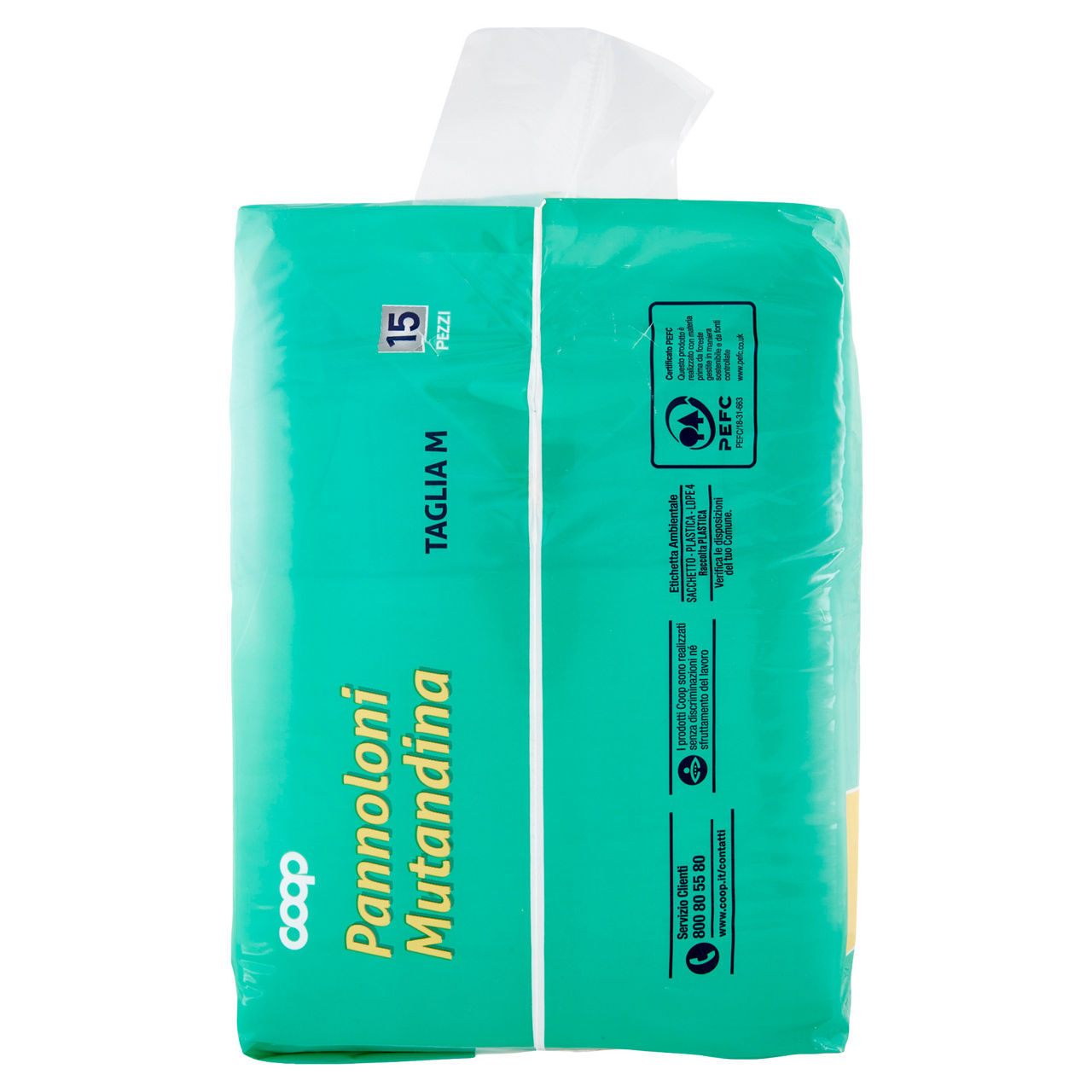 Assorbenti per incontinenza coop mutandina misura media busta pz 15 - Immagine 51