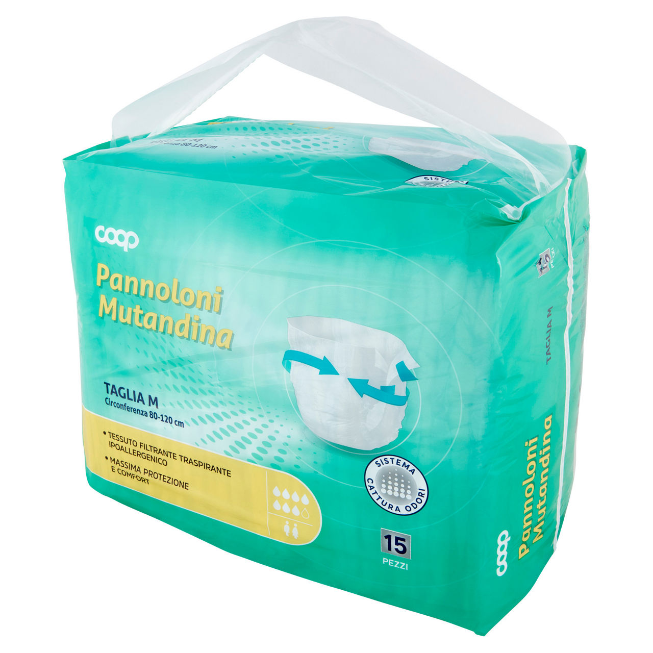 Assorbenti per incontinenza coop mutandina misura media busta pz 15 - Immagine 21