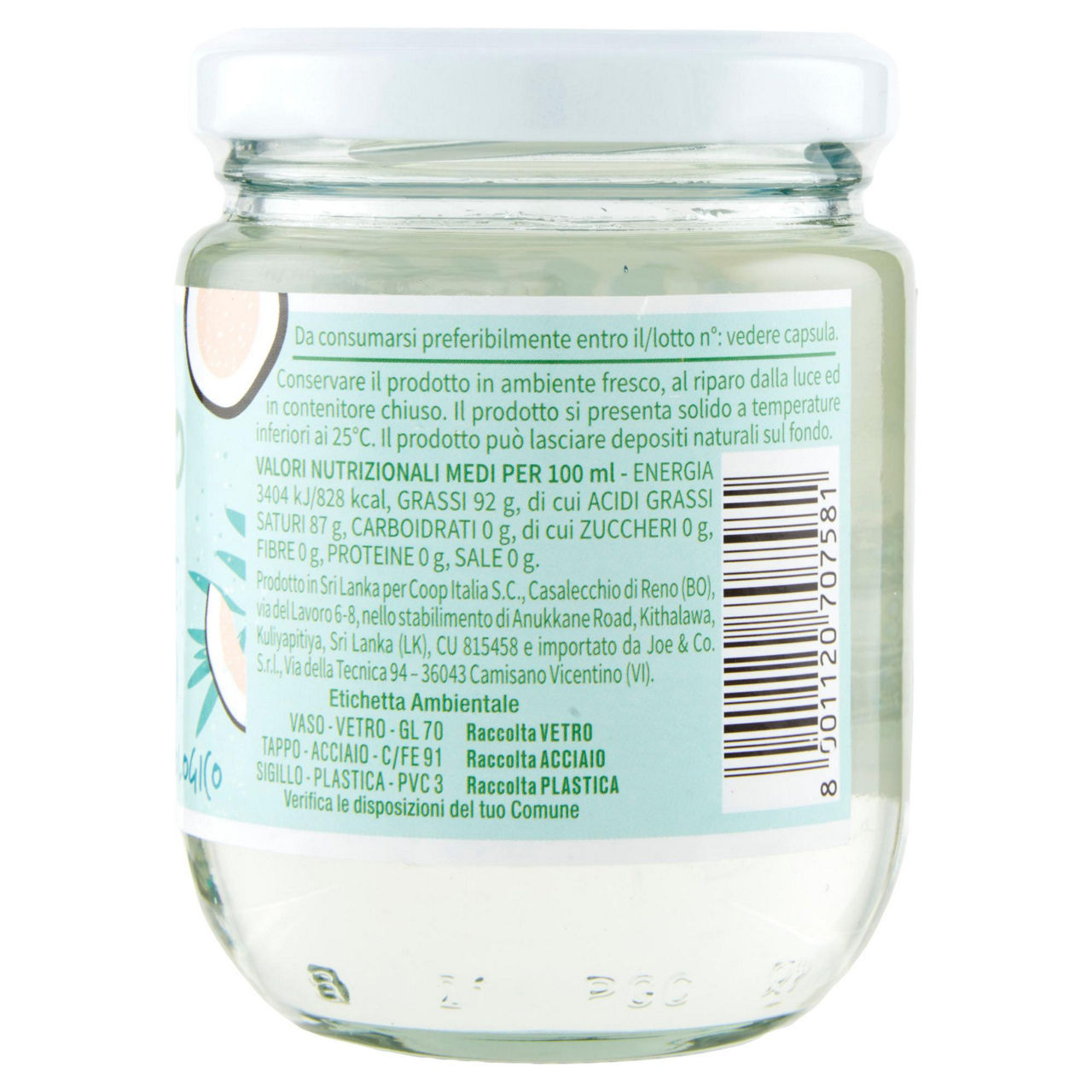Olio di cocco bio vivi verde coop ml200 - Immagine 11