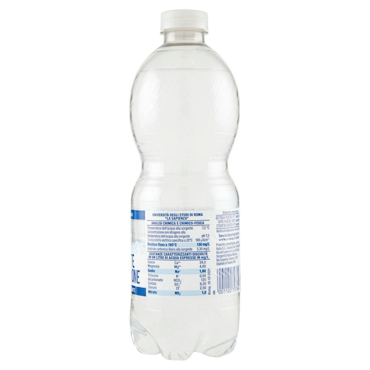 Acqua minerale leggermente frizzante fonte Monte Cimone 500 ml - Immagine 51