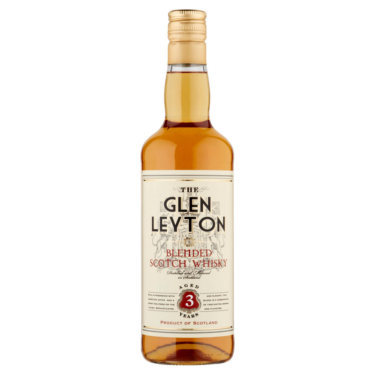 Whisky glen leyton 40 gradi bottiglia ml 700 - Immagine 01