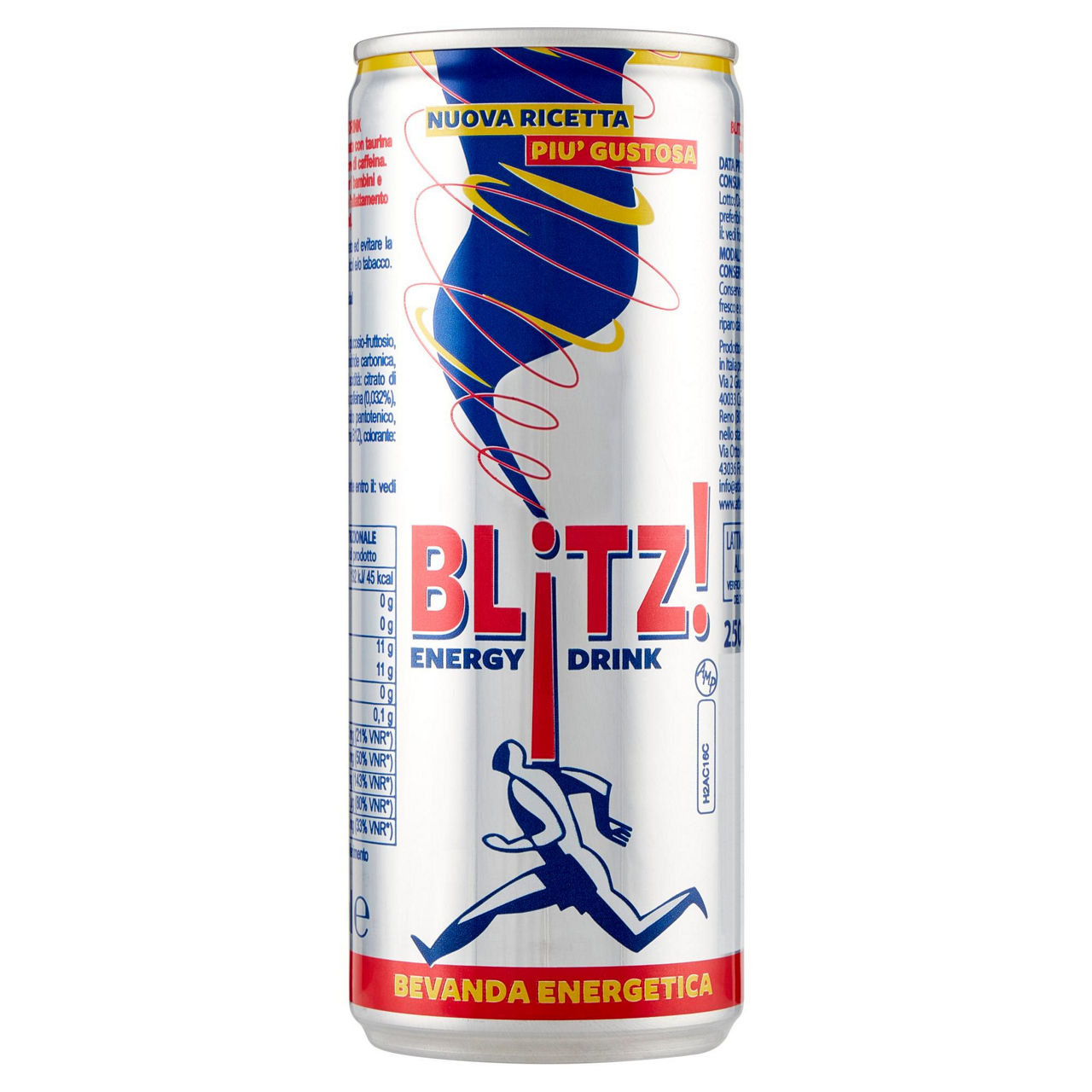 Energy drink power blitz lattina ml 250 - Immagine 01