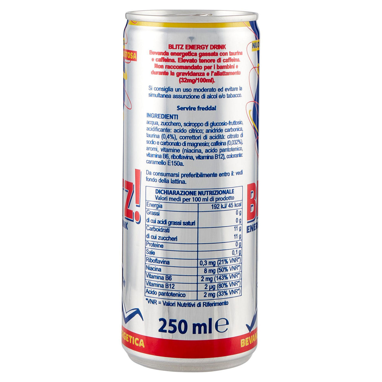Energy drink power blitz lattina ml 250 - Immagine 11