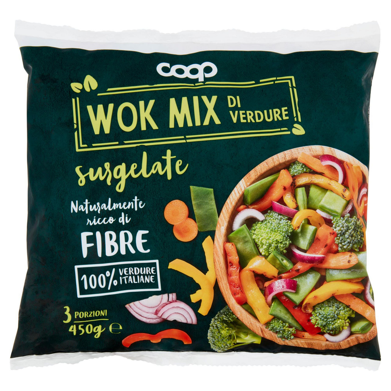 Wok mix di verdure surgelato 450 gr - Immagine 01