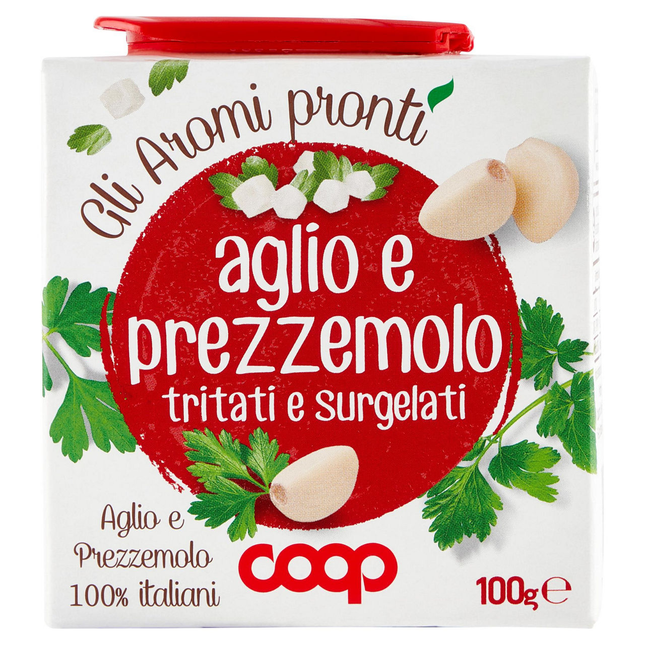 Aglio e prezzemolo tritati e surgelati 100 gr - Immagine 01