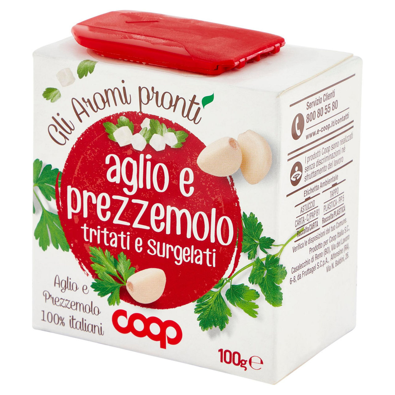 Aglio e prezzemolo tritati e surgelati 100 gr - Immagine 61