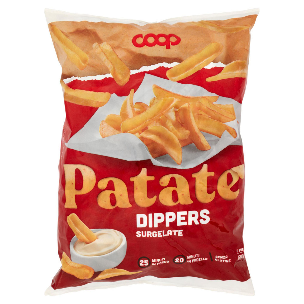 Patate prefritte e surgelate 600 gr - Immagine 01