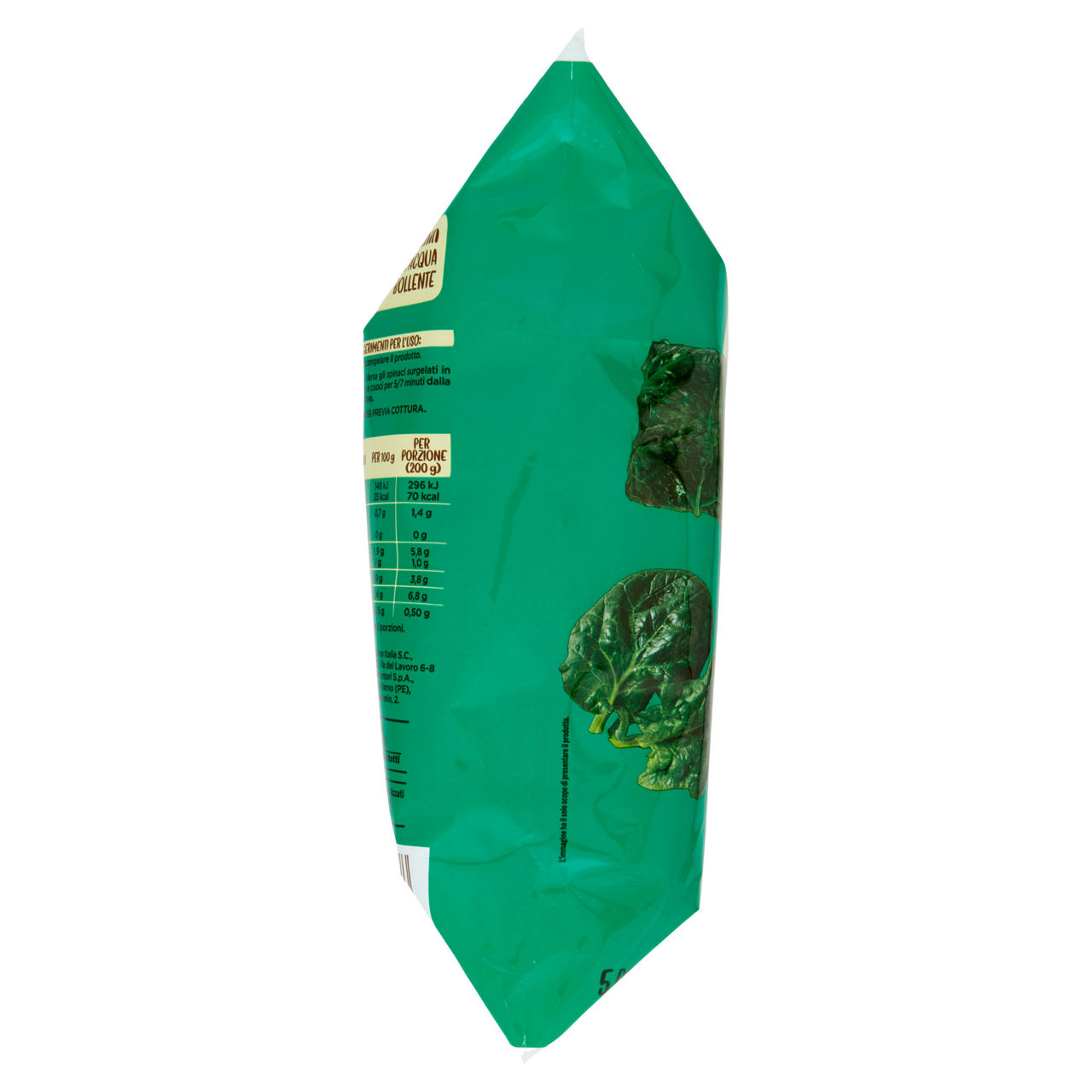 Spinaci porzionati surgelati 1 kg - Immagine 51