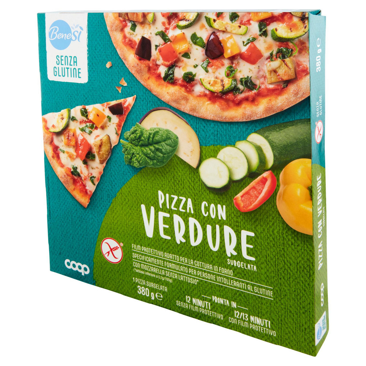 Pizza alle verdure senza glutine e senza lattosio 380 gr - Immagine 61