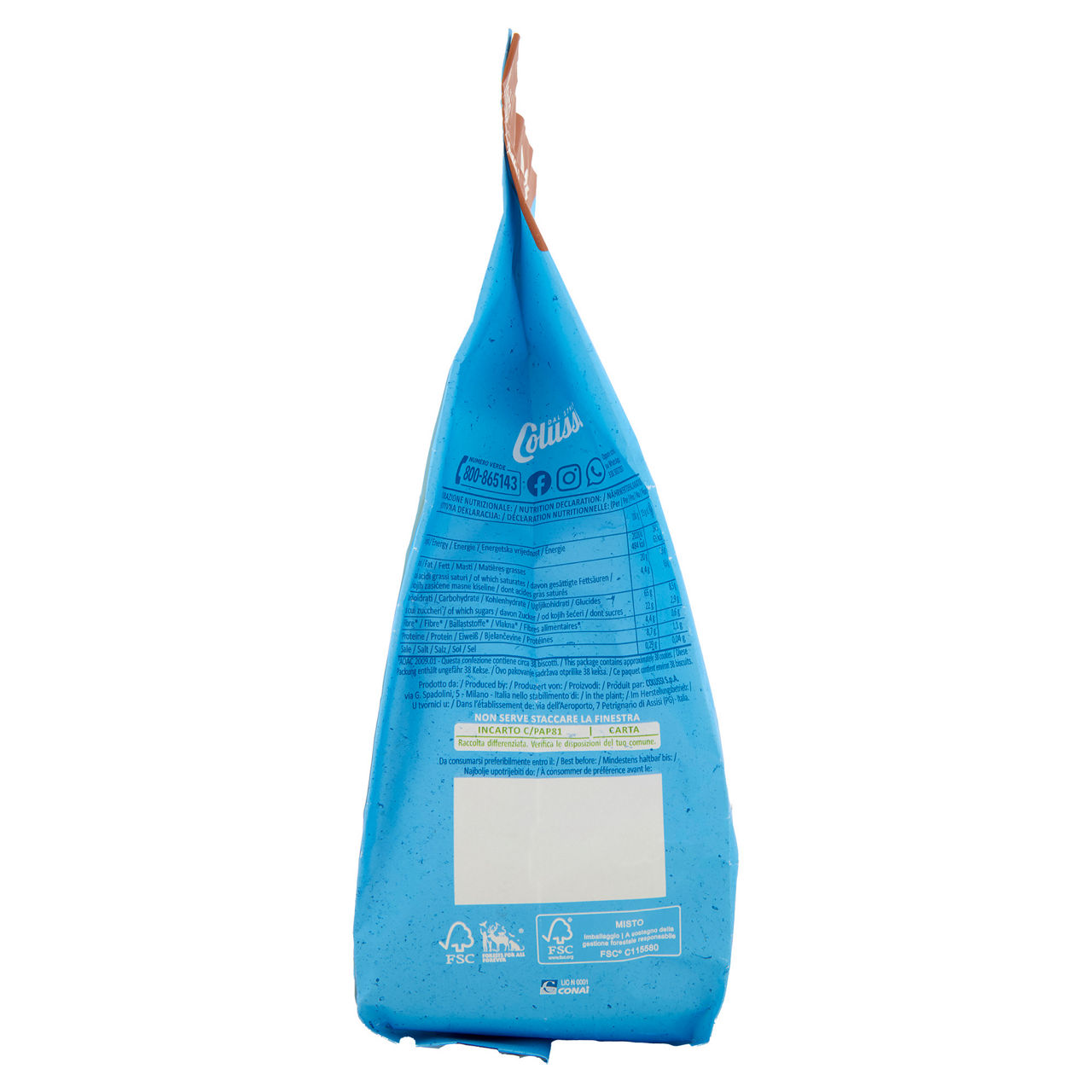 Biscotti frollini con miele e mandorle caramellate 500 gr - Immagine 41