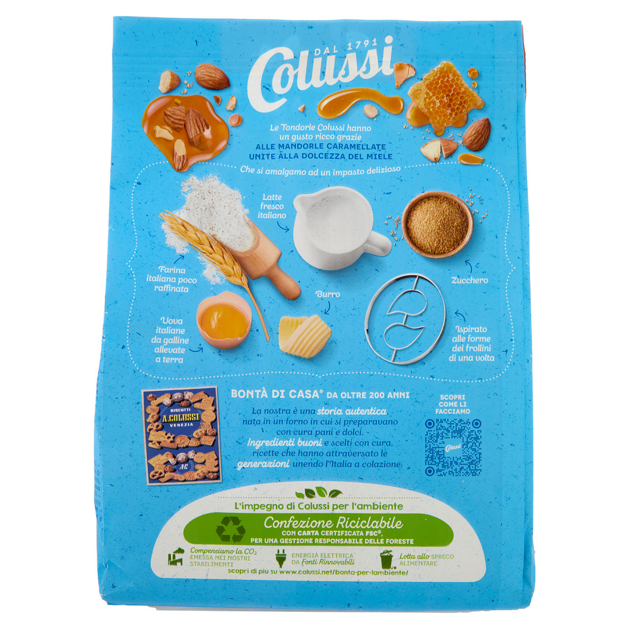 Biscotti frollini con miele e mandorle caramellate 500 gr - Immagine 31