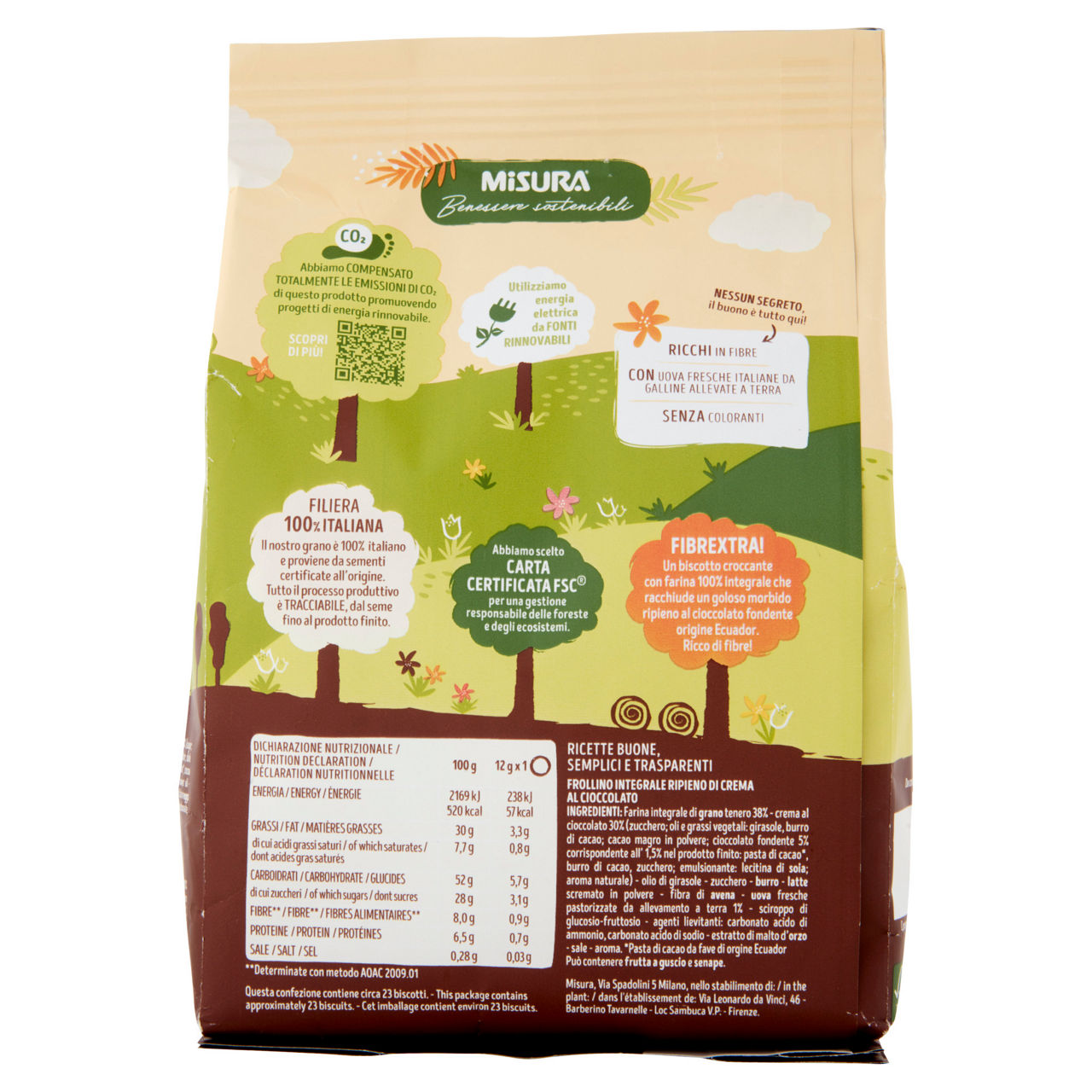 Biscotti con morbido ripieno al cioccolato fondente 260 gr - Immagine 21