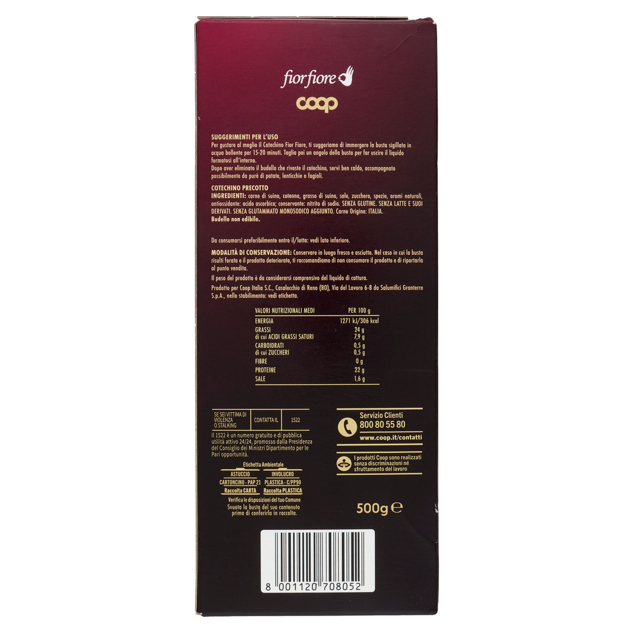 Cotechino precotto 500 gr - Immagine 11