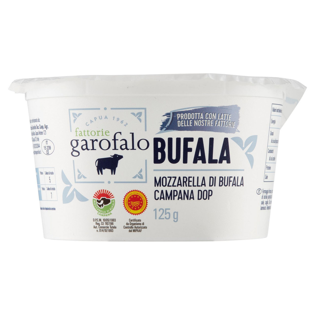Mozzarella di Bufala Campana DOP 125 gr - Immagine 41