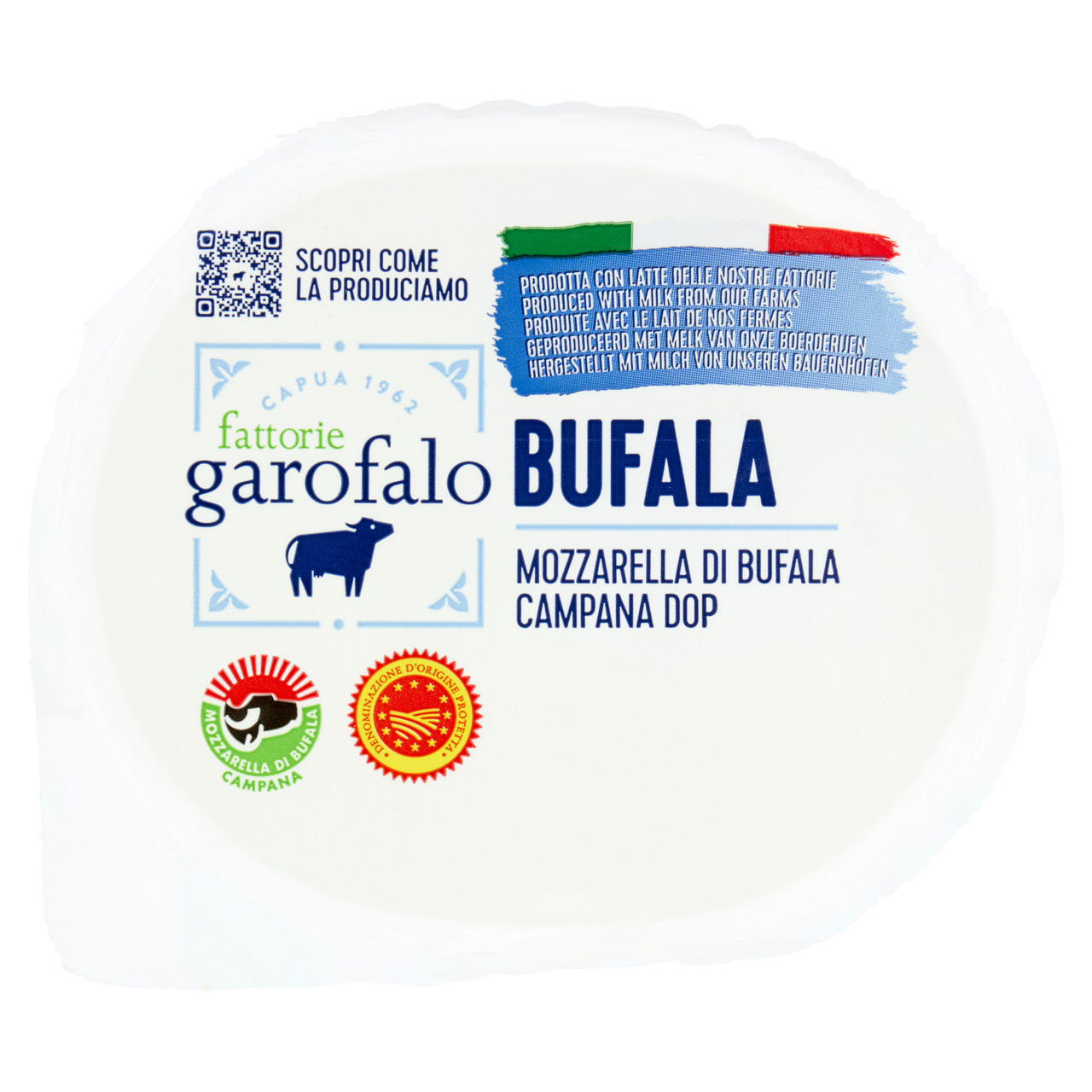 Mozzarella di Bufala Campana DOP 125 gr