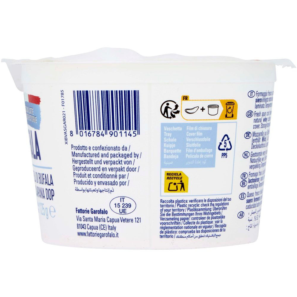 Mozzarella di Bufala Campana DOP 125 gr - Immagine 91