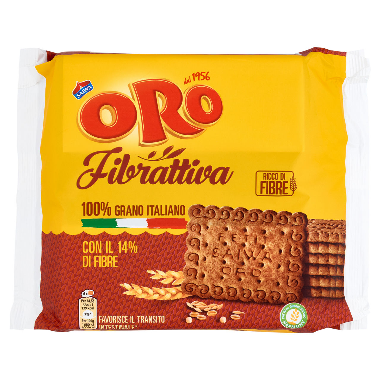 Biscotti integrali secchi Fibrattiva 420 gr