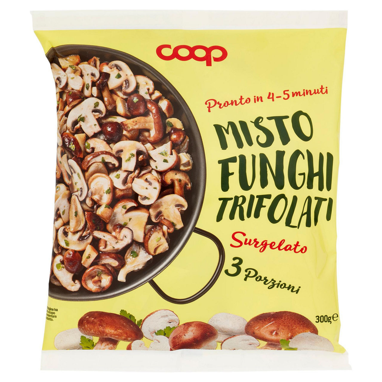 Misto funghi trifolati surgelato 300 gr
