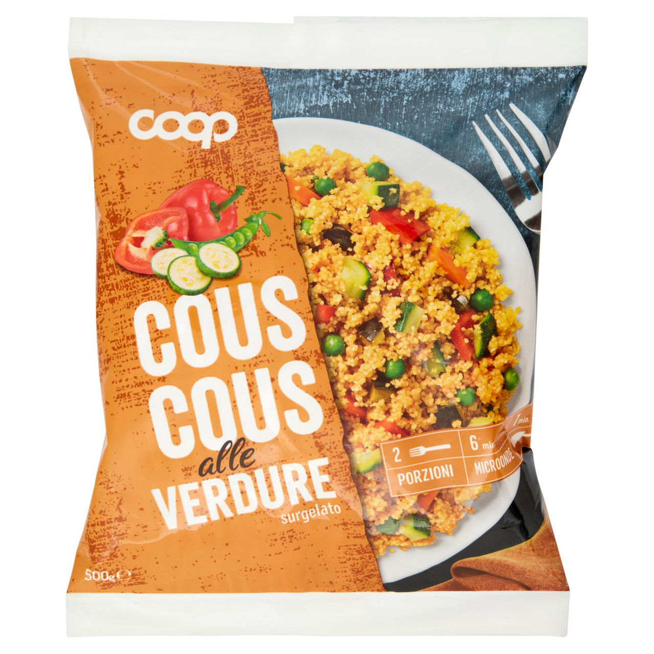 Cous cous alle verdure surgelato 500 gr - Immagine 01