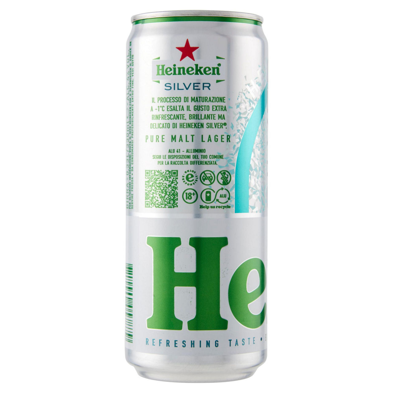 Birra Heineken Silver in lattina 330 ml - Immagine 51