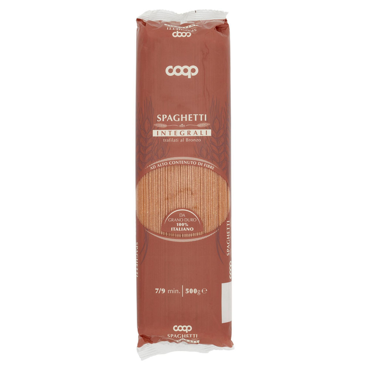 Spaghetti integrali coop grano 100% italiano g500 - Immagine 01