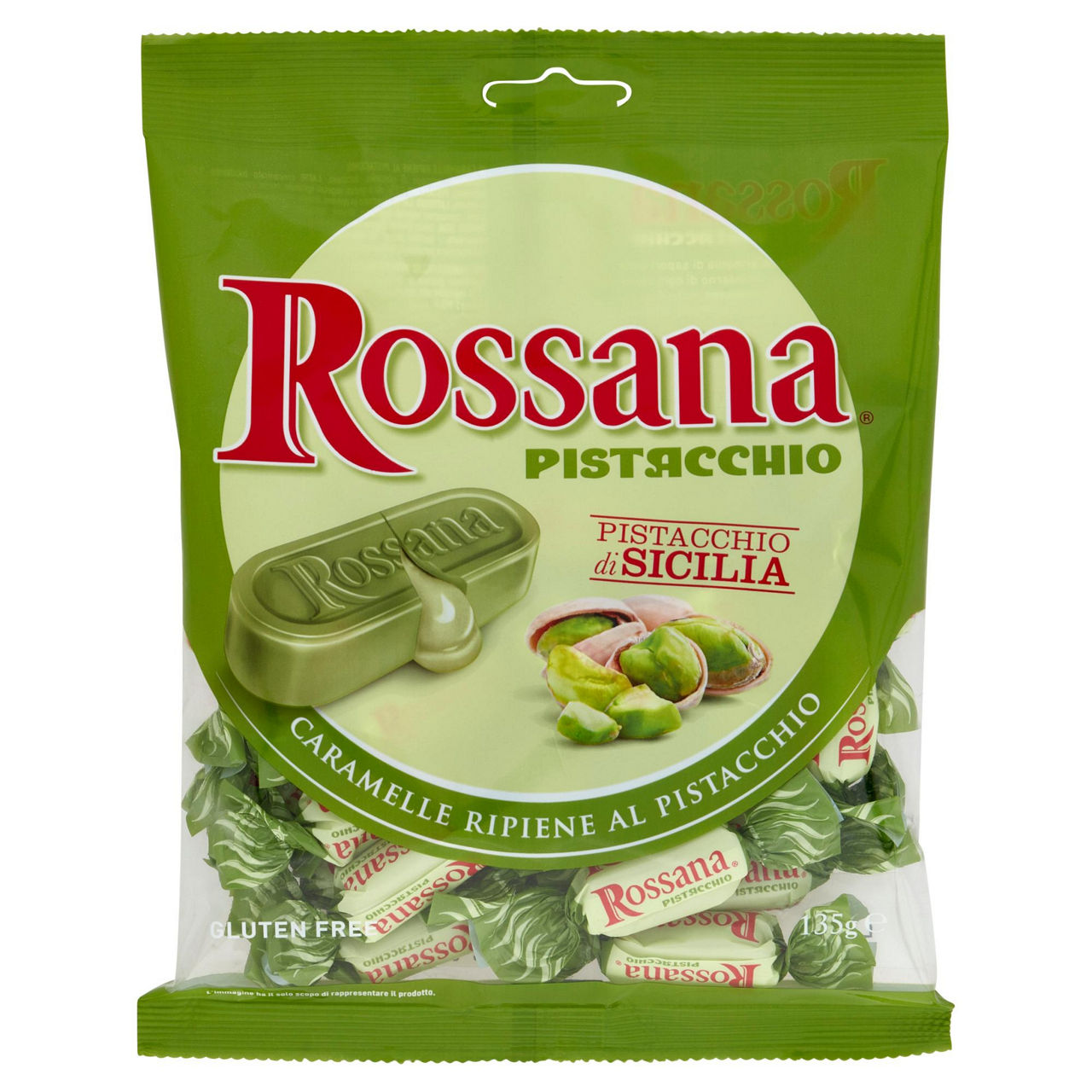 Caramelle ripiene al pistacchio 135 gr - Immagine 01