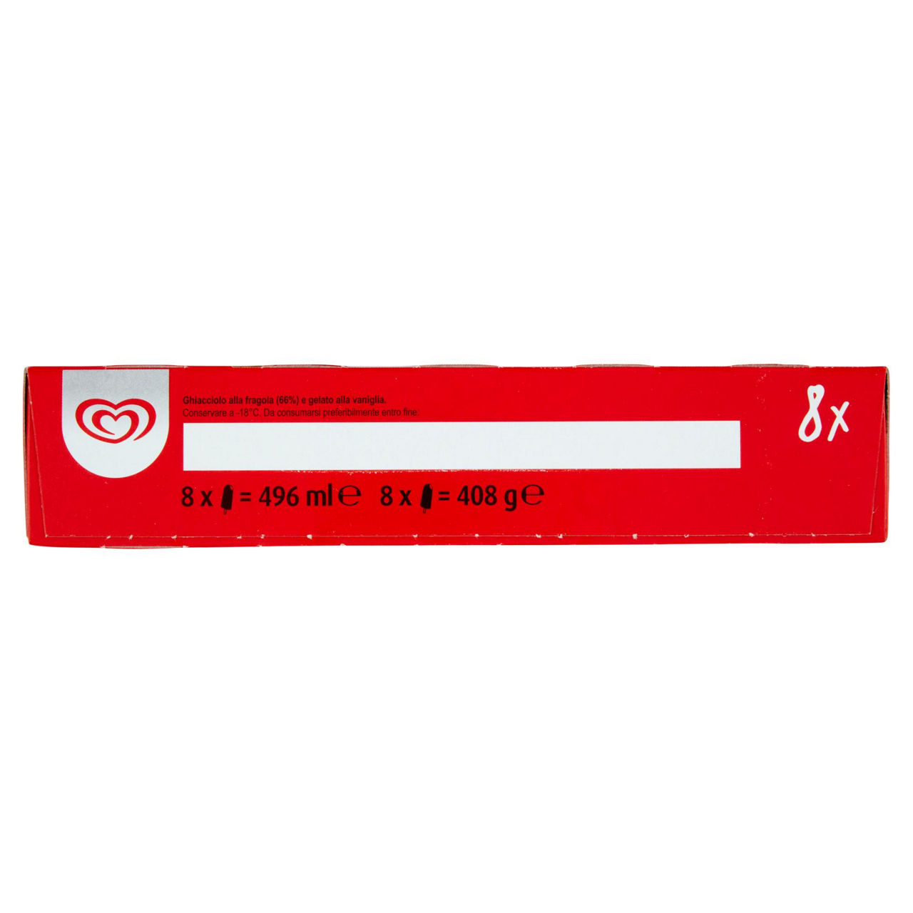 Stecco gelato gusto fior di fragola 8 pz 408 gr - Immagine 21