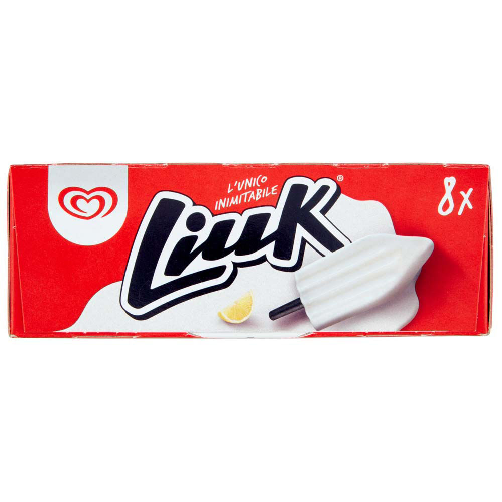 Immagine 2 di 11 del prodotto Ghiacciolo al limone con stecco di liquirizia 8 pz 632 gr