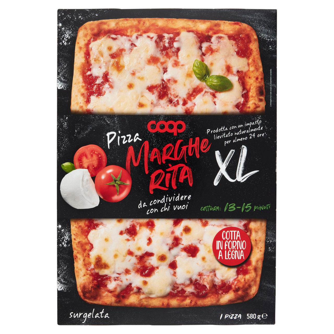 Pizza Margherita xl 580 gr - Immagine 01