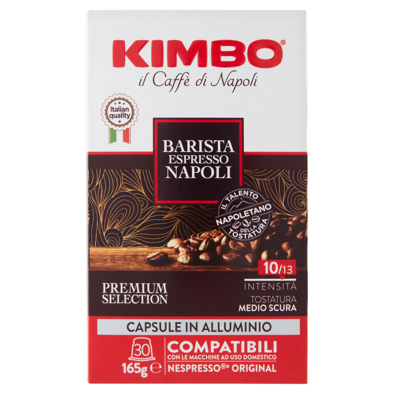 Caffè in capsule barista Napoli compatibili con Nespresso Original 30 pz - Immagine 01