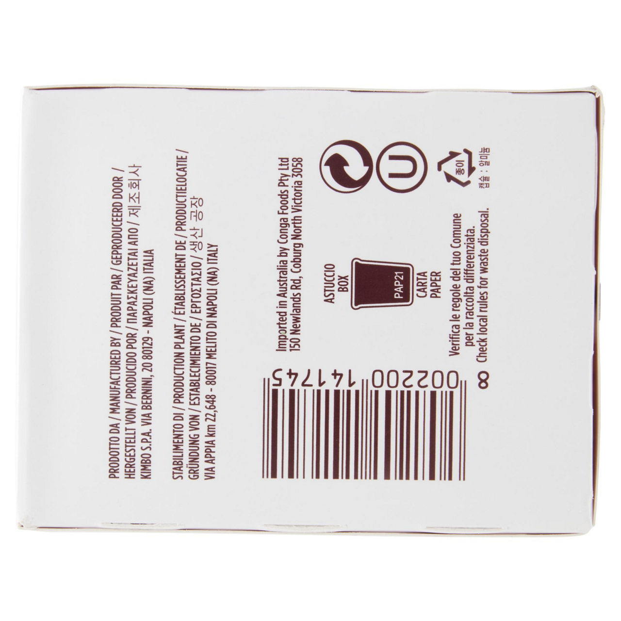 Caffè in capsule espresso barista 100% Arabica compatibili con Nespresso Original 30 pz - Immagine 41