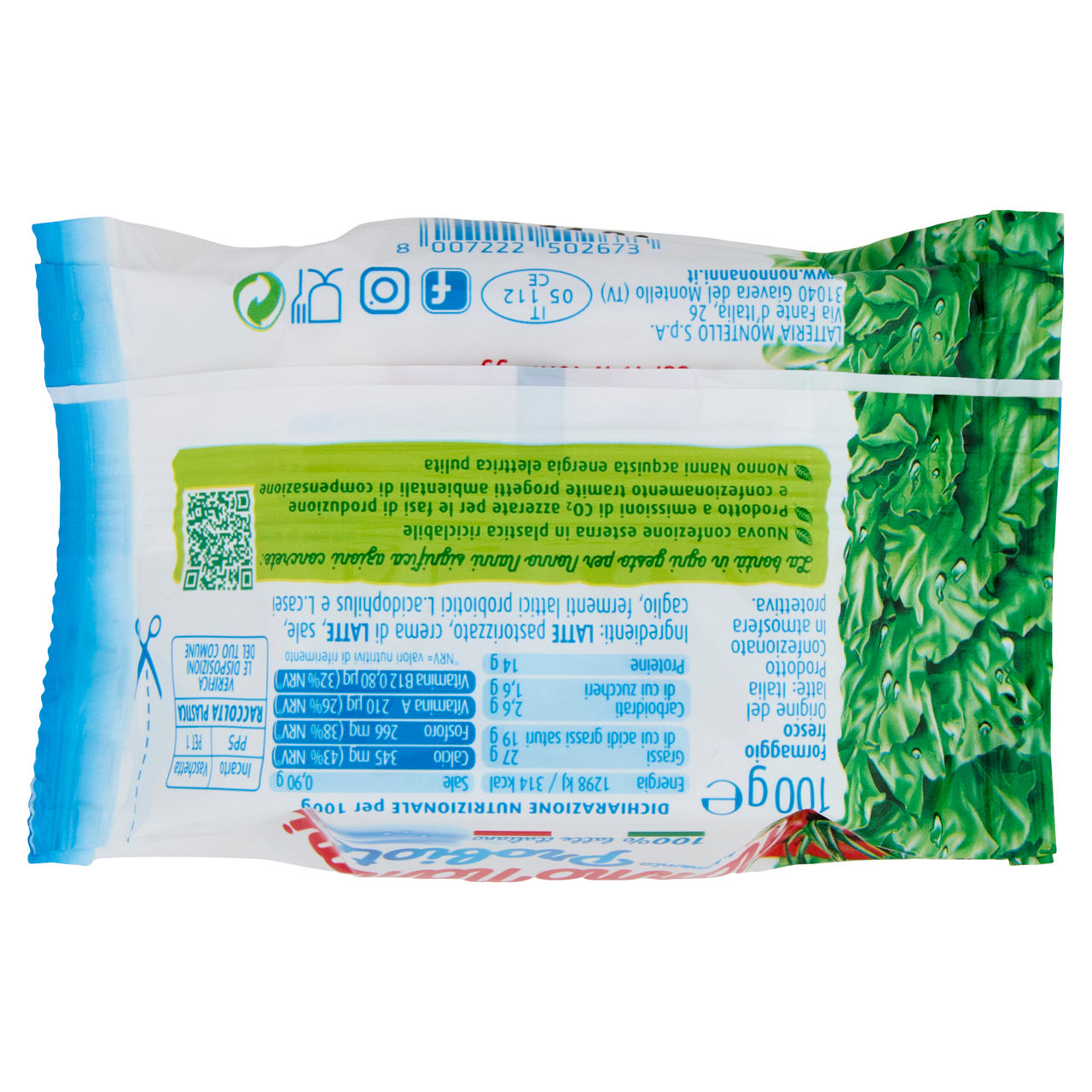 Stracchino con fermento probiotico 100 gr - Immagine 21
