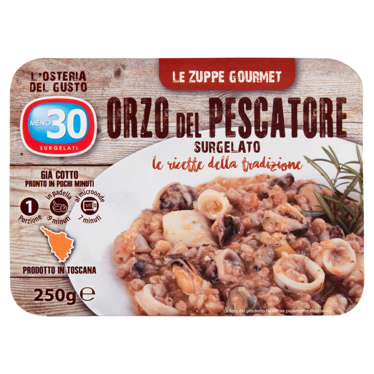 ORZO DEL PESCATORE MENO 30 OSTERIA DEL GUSTO 250GR - Immagine 01