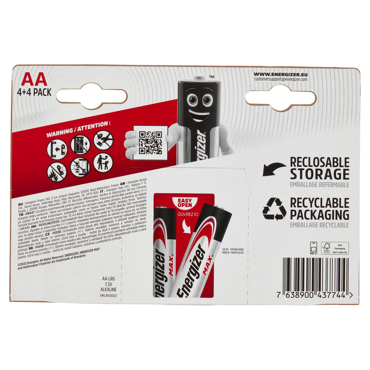 4+4 pile stilo max enr - Immagine 41