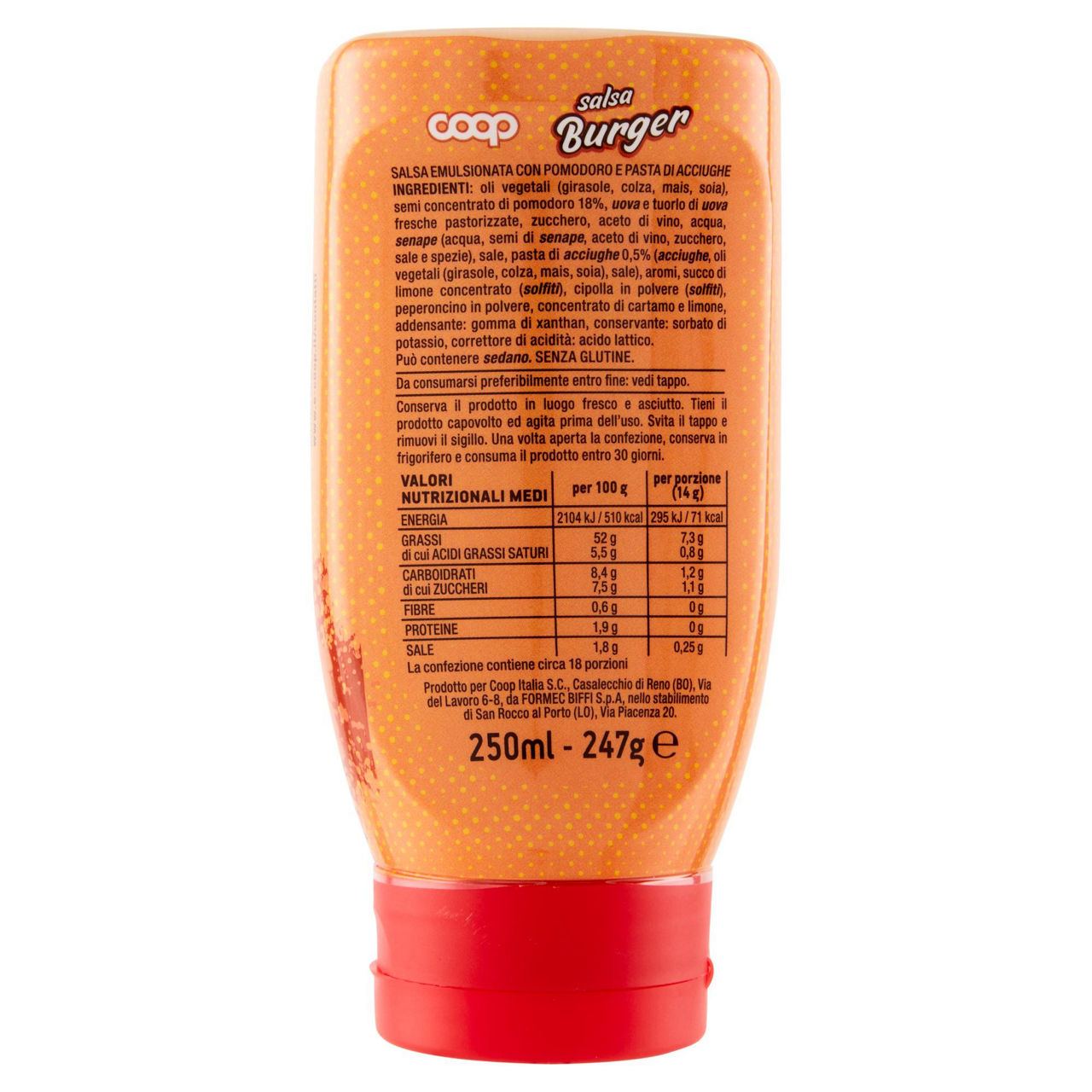 Salsa burger squeeze coop g247 - Immagine 51