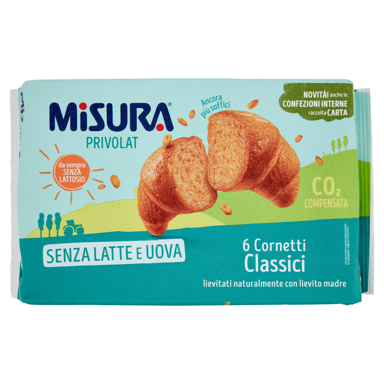 Cornetto classico senza latte e uova 246 gr - Immagine 01