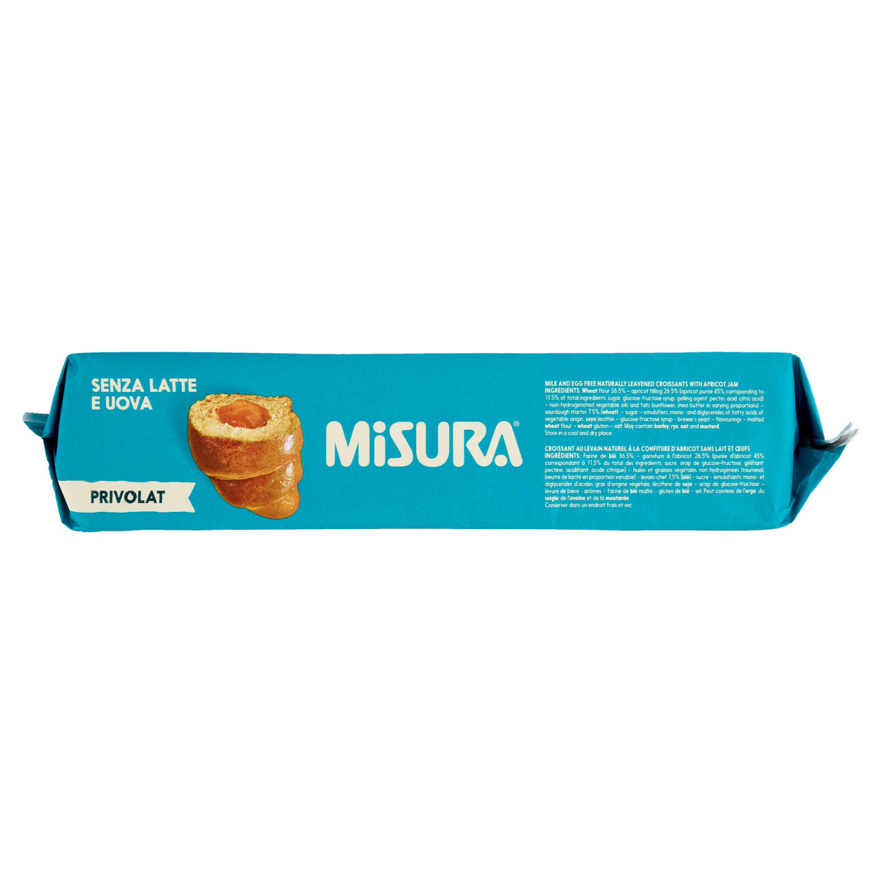 Cornetto albicocca senza latte e uova 298 gr - Immagine 51