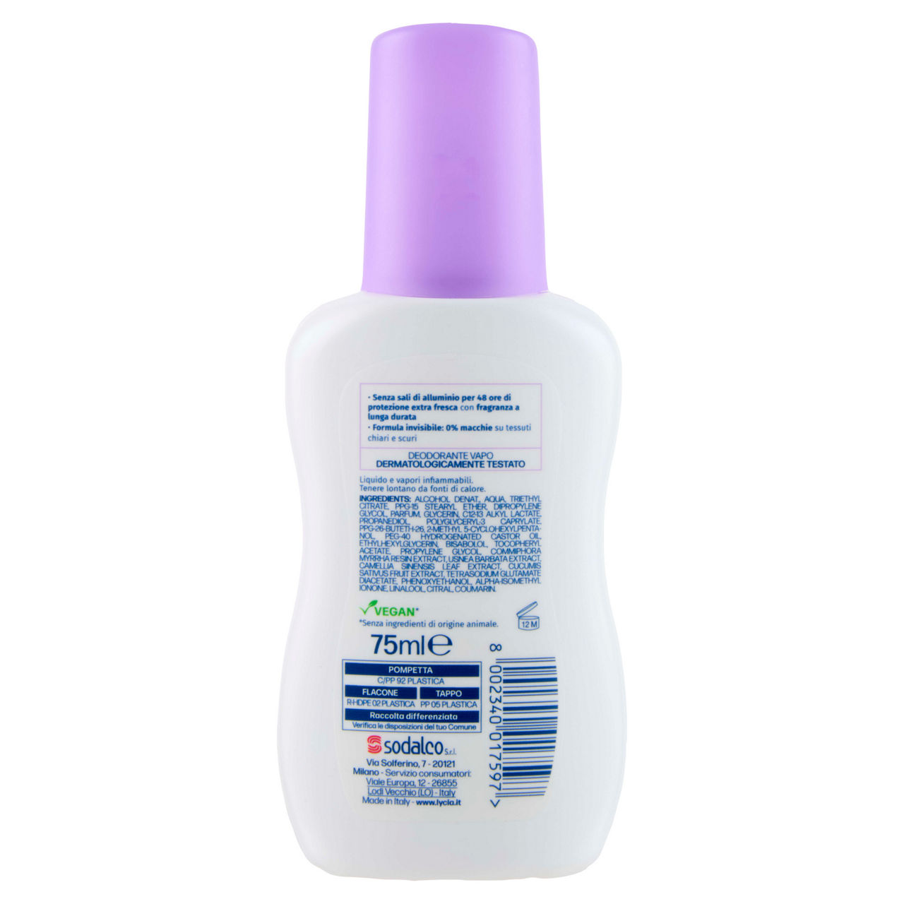 Deodorante vapo Nature zero macchie 75 ml - Immagine 21