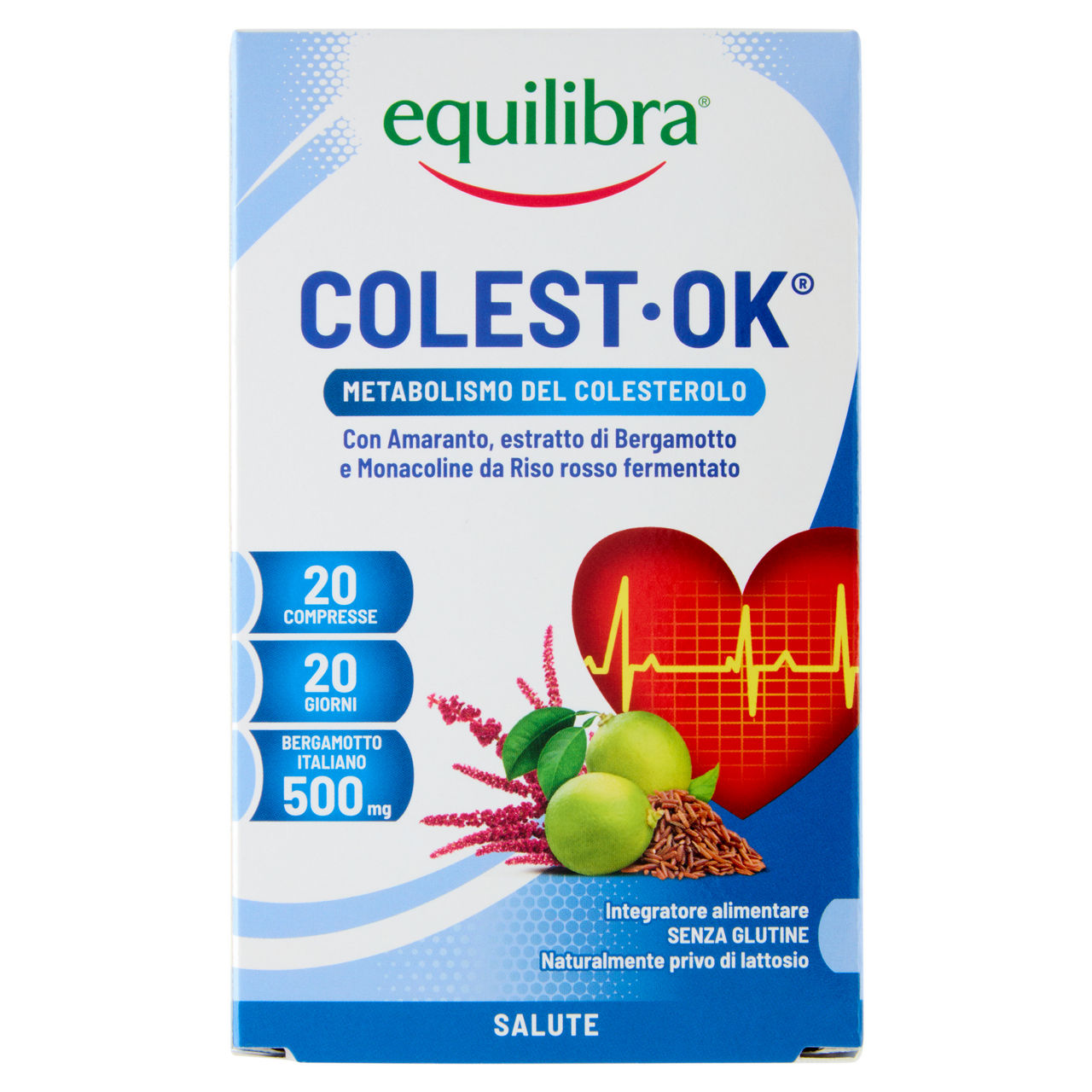 Integratore alimentare Colest-ok 20 compresse - Immagine 01