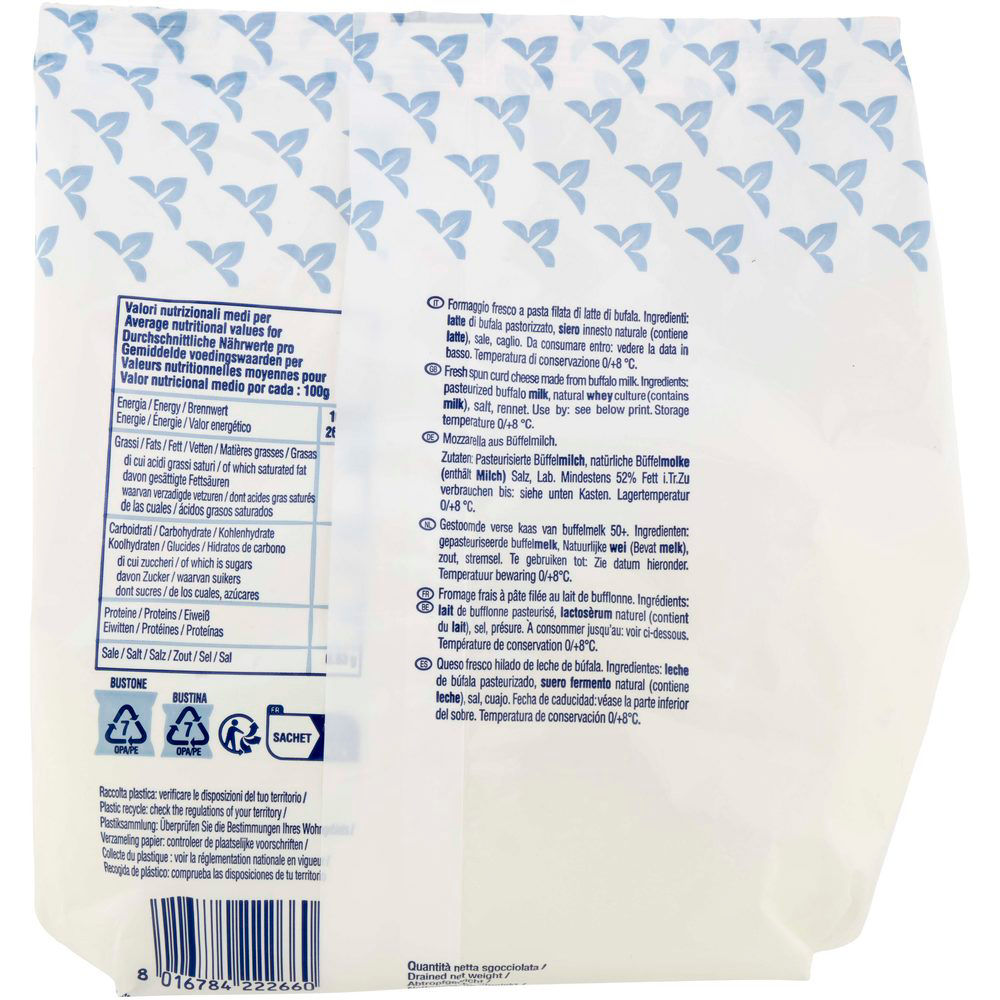 Mozzarella di Bufala Campana DOP 3 pz da 125 gr - Immagine 131