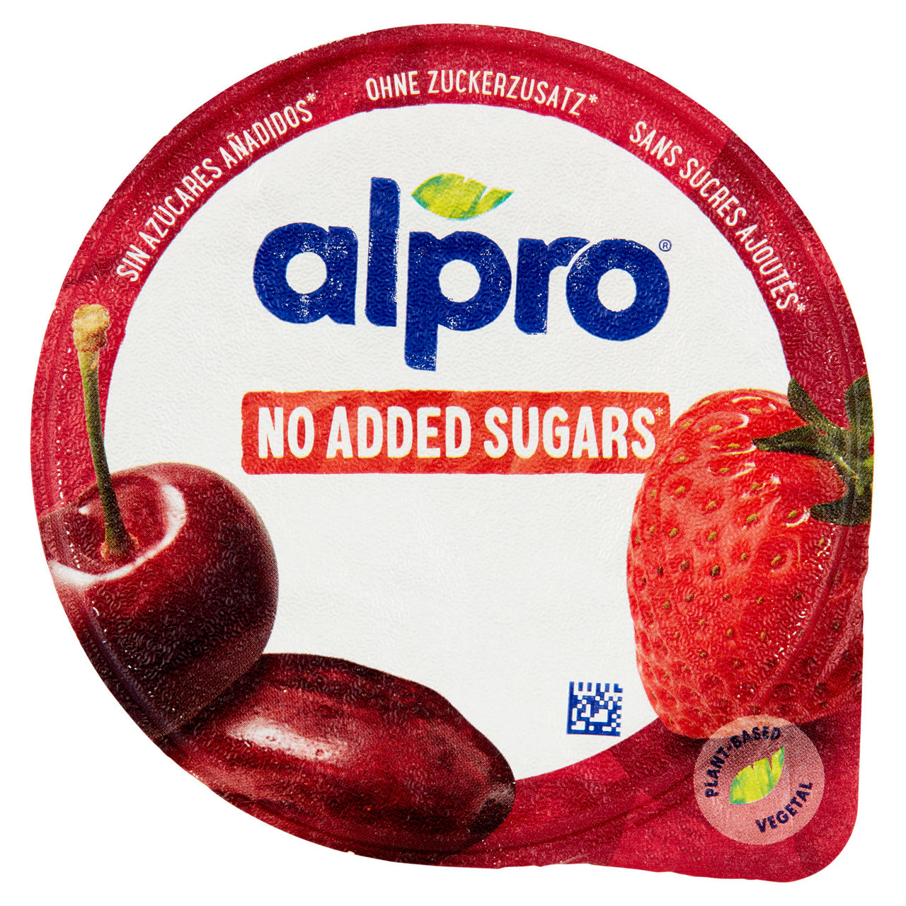 Yogurt senza zuccheri aggiunti ai frutti rossi 135 gr