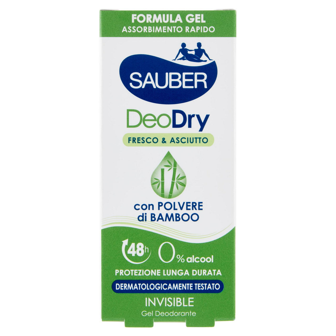 Deodorante gel deo dry con polvere di bamboo 30 ml - Immagine 01