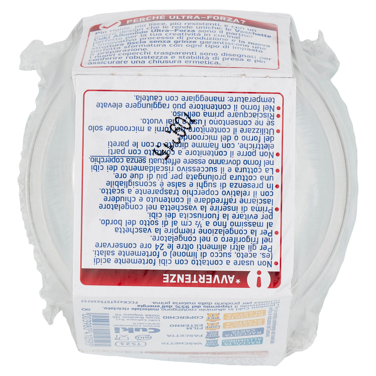 Vaschette in alluminio con coperchi 10 pz - Immagine 51